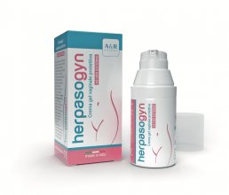 Herpasogyn - Ãˆ un dispositivo medico composto da una fine emulsione gel ideale per il trattamento delle parti intime esterne femminili.